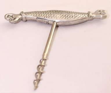 A beautiful stainless steel fishnet design, Carrol Boyes corkscrew, gorgeous and functional!