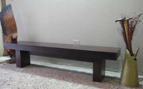 A stunning and sturdy 200cm Mahogany bench - great on a porch, patio or in a lapa!!!