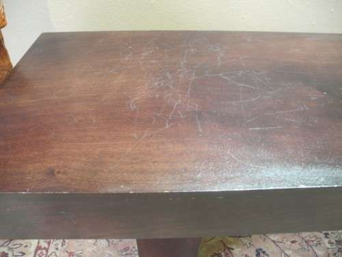A stunning and sturdy 200cm Mahogany bench - great on a porch, patio or in a lapa!!!