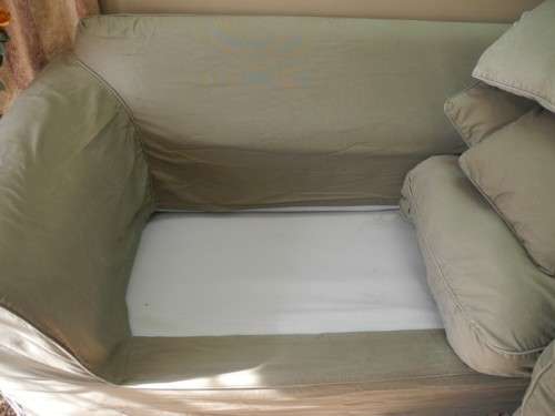 A fabulous quality "oversized" Coricraft 2.53m sofa couch w/ removable covers & comfortable cushions