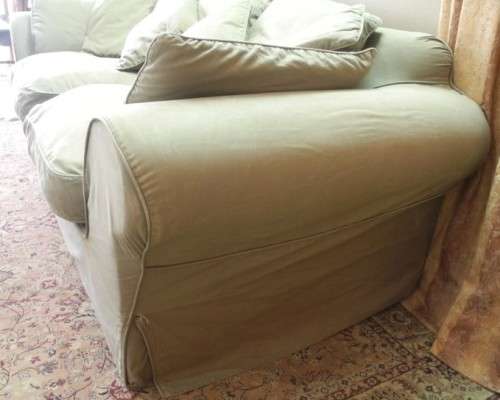 A fabulous quality "oversized" Coricraft 2.53m sofa couch w/ removable covers & comfortable cushions