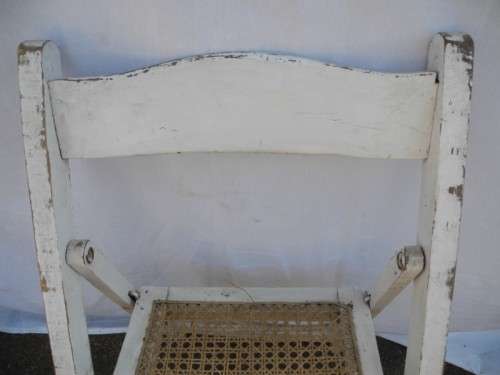 A lovely set of six shabby chic chairs - perfect addition to a lapa, patio etc.