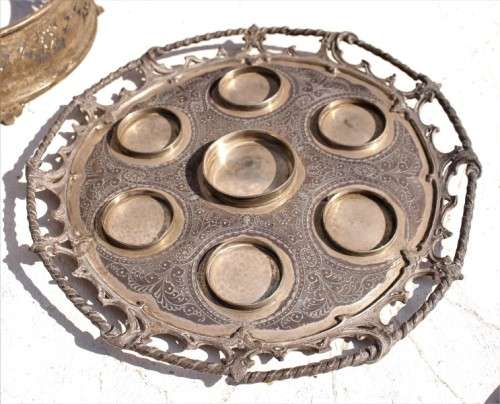 AWESOME collection of five various brass items-Lifespace Sale