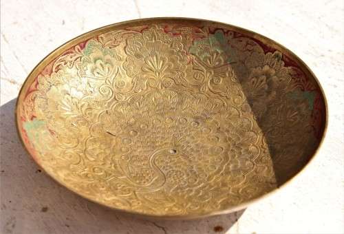 STUNNING collection of eight various brass items-Lifespace Sale