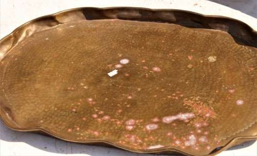MUST HAVE collection of three large various brass & copper items-Lifespace Sale