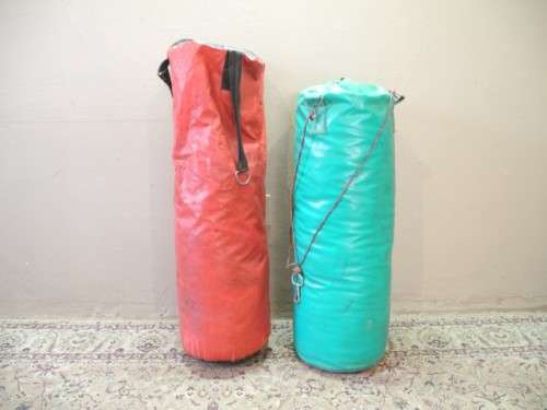 Two boxing bags stunning for a home gym-Lifespace Sale