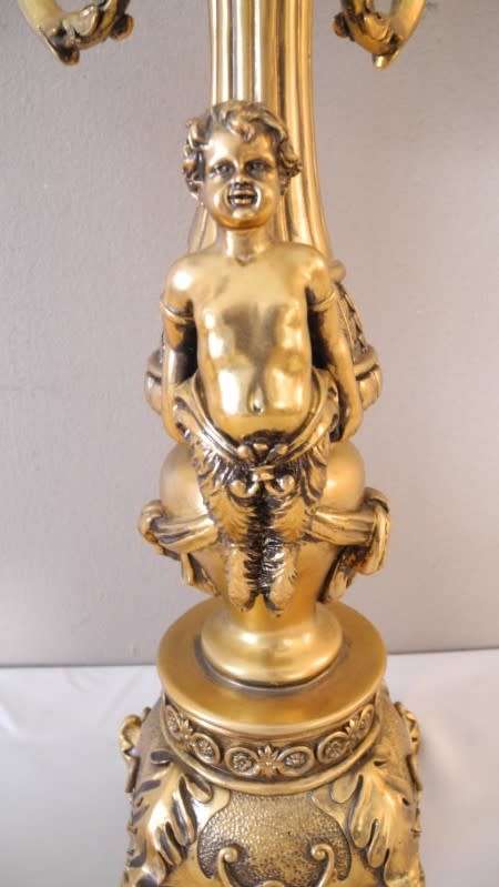 A magnificent 3 Piece French gold resin Clock Garniture, with a Juliana Quartz clock Beautiful!!!