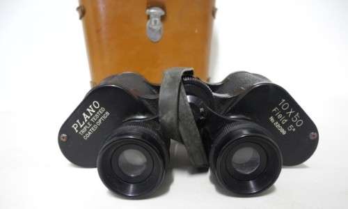 An awesome pair of Plano 10 x 50 binoculars in their original case