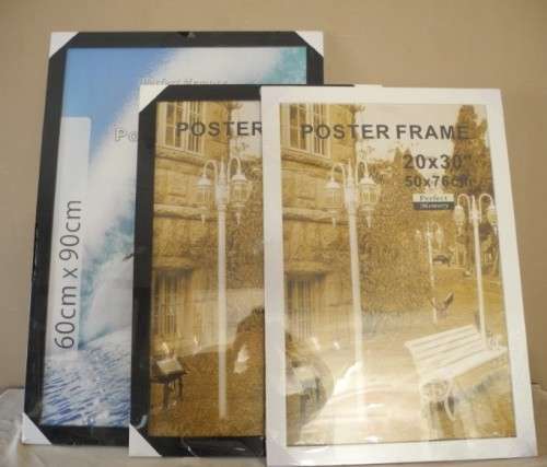 3 stunning large wall mounted photo frames for posters/photos. Lifespace Sale