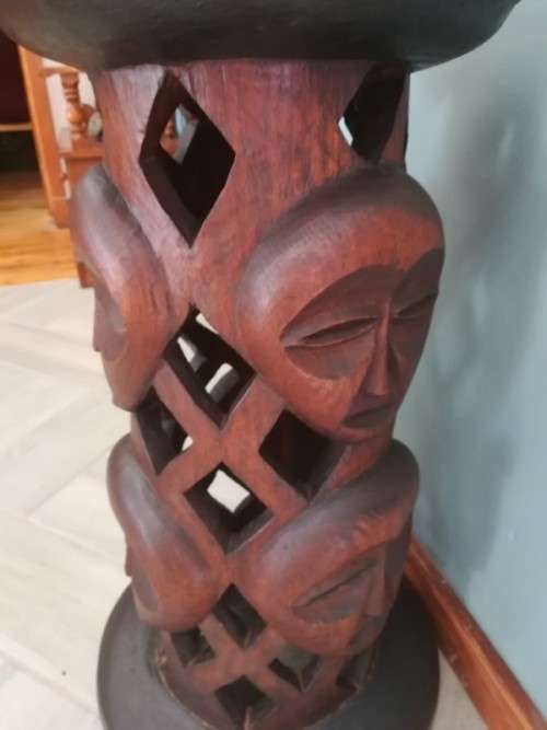 A fantastic hand carved bar stool, stunning feature stool! Xmas sale!