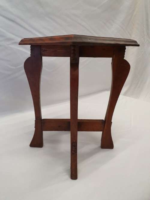 A lovely vintage solid teak small side table-Xmas sale!