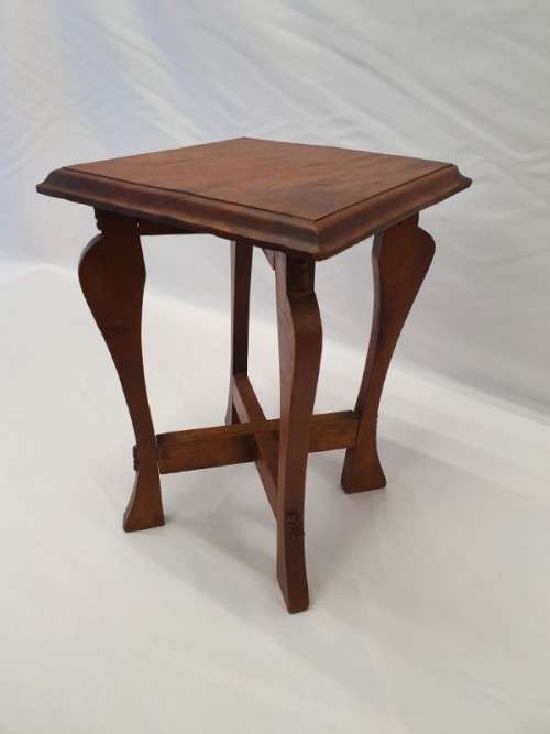 A lovely vintage solid teak small side table-Xmas sale!