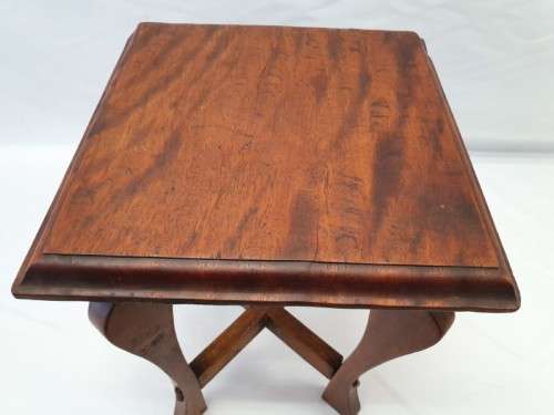 A lovely vintage solid teak small side table-Xmas sale!