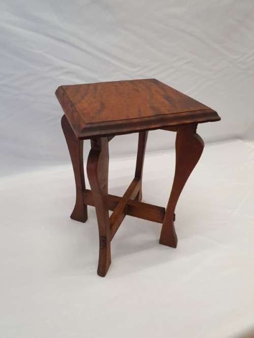 A lovely vintage solid teak small side table-Xmas sale!