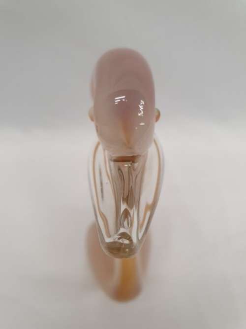 An exceptional beautiful vintage Murano of Italy hand blown glass bird.Xmas Sale