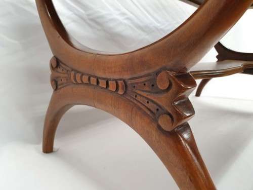 A carved Oak coffee table in good condition.Perfect in informal areas-Xmas Sale