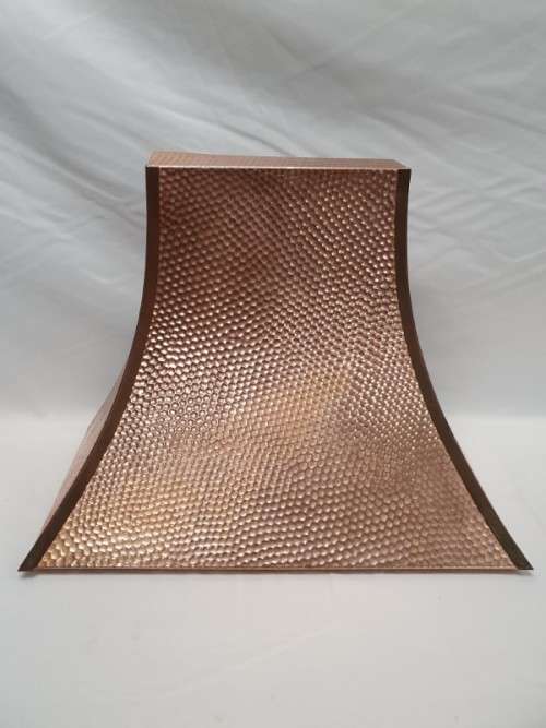 A stylish copper plated fire /cooker hood-Xmas sale