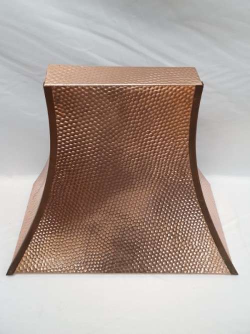 A stylish copper plated fire /cooker hood-Xmas sale