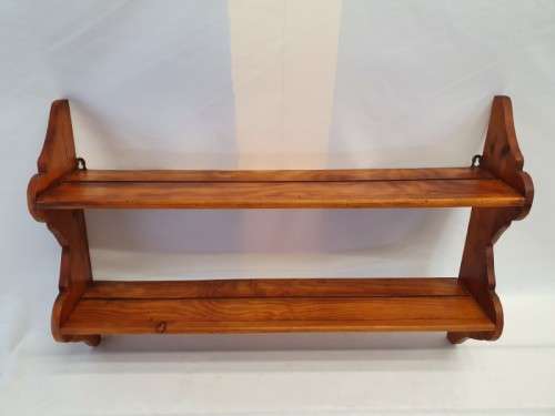 A beautiful wall hanging 2 tier shelf - perfect for displaying smaller items-Xmas Sale