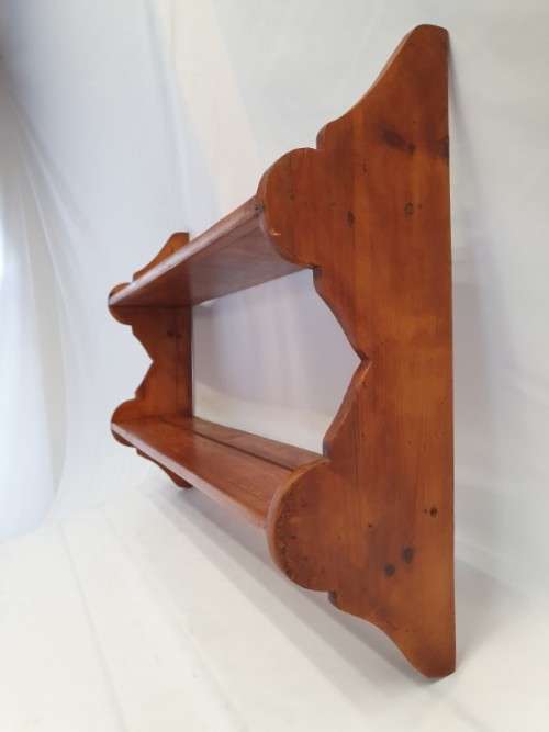 A beautiful wall hanging 2 tier shelf - perfect for displaying smaller items-Xmas Sale