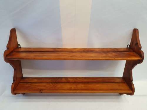 A beautiful wall hanging 2 tier shelf - perfect for displaying smaller items-Xmas Sale