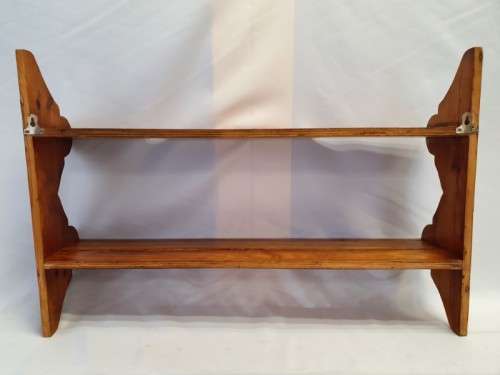 A beautiful wall hanging 2 tier shelf - perfect for displaying smaller items-Xmas Sale
