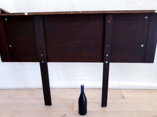 A stunning suede double bed size headboard 90cm