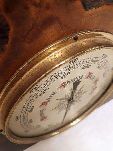 A vintage West German made barometer