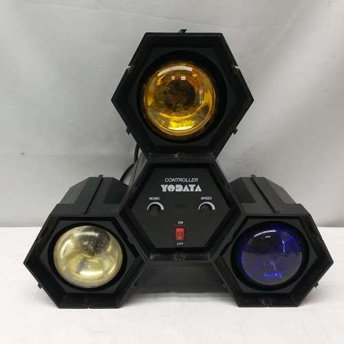 Two fabulous multi-coloured strobe lights/ disco lights with assorted settings options