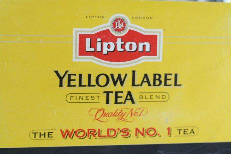 A STUNNING VERY OLD LIPTON TEA CHALK / SIGN BOARD. A VERY RARE FIND IN THIS CONDITION!!!