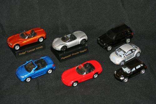 "LATE ENTRY" - COLLECTION OF DIE-CAST CARS IN GREAT CONDITION!!! 7 IN TOTAL...