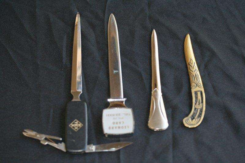 ***JOB LOT*** LETTER OPENERS!!! ALL IN EXCELLENT CONDITION - NICE COLLECTION...