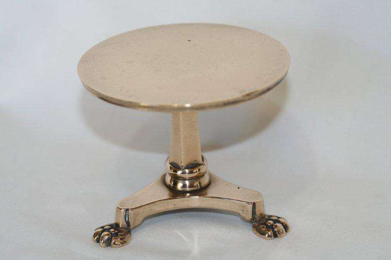 SOLID BRASS FOLDING TABLE!!! IT'S REALLY A VERY NICE VERY UNIQUE ITEM... THIS IS STUNNING!!!