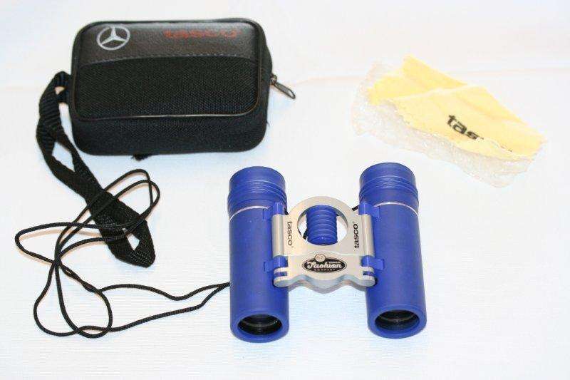 WOW!!!! MERC BRANDED TASCO BINOCULARS... AWESOME AND AS NEW CONDITION!!! CHECK IT OUT!