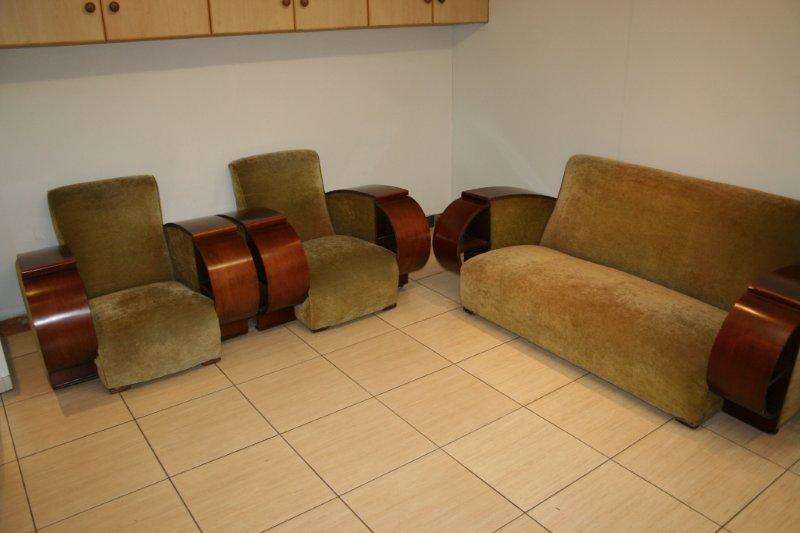 A STUNNING ART-DECO LOUNGE SUITE IN GREAT CONDITION - AWESOME!!! AWESOME!!! AWESOME!!!