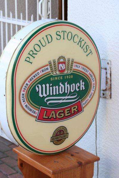 AN AWESOME LARGE WINDHOEK LAGER LIGHT BOX!!! THIS IS VERY COOL...