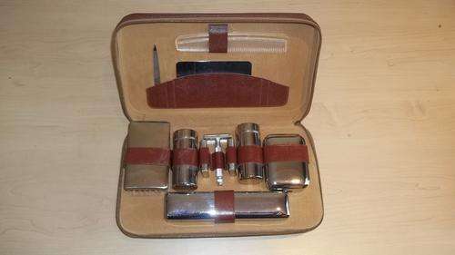 ANTIQUE GENTLEMEN'S GROOMING SET IN EXCELLENT CONDITION WITH ORIGINAL BLADES!!!