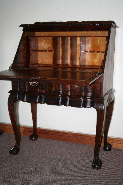 IMBUIA (PROPER) BALL & CLAW WRITING BUREAU!!! STUNNING FURNITURE IN EXCELLENT CONDITION!!!