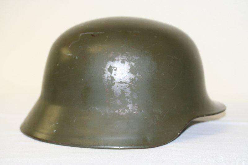 AWESOME 1953 BUNDESGRENSHUTZ (GERMAN FEDERAL BORDER GUARDS) HELMET IN GOOD CONDITION!!!