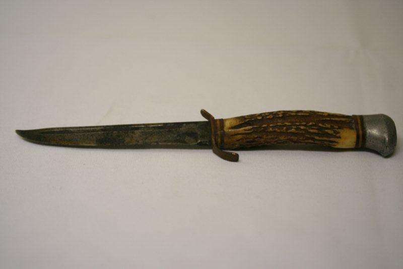 WOW!!! A VERY OLD SOLWA SOLINGEN PUMA KNIFE WITH "BONE" HANDLE!!! MADE IN GERMANY - AWESOME!!!