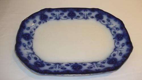AN AWESOME ANTIQUE FORD AND SONS OF BURSLEM ENGLAND FOOD PLATTER - BEAUTIFUL