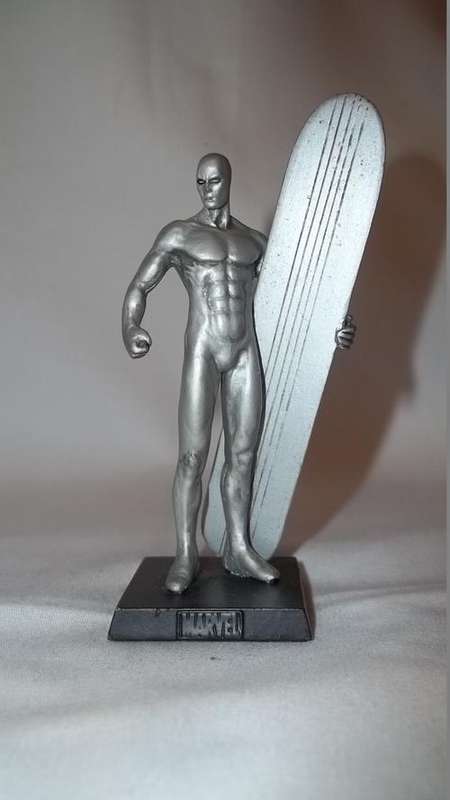 AWESOME COLLECTABLE MARVEL COMICS "SILVER SURFER" DIE CAST ACTION MAN
