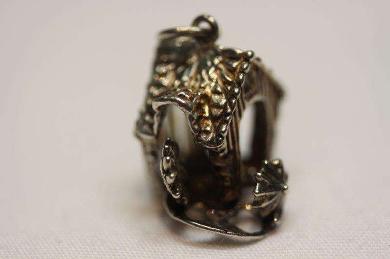 STUNNING STERLING SILVER CAROUSEL CHARM - A VERY PRETTY CHARM TO ADD TO YOUR COLLECTION