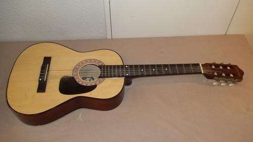 A SPECTACULAR "SANCHEZ" OF SPAIN "TOBACCO SUNBURST" SIX STRING ACOUSTIC GUITAR