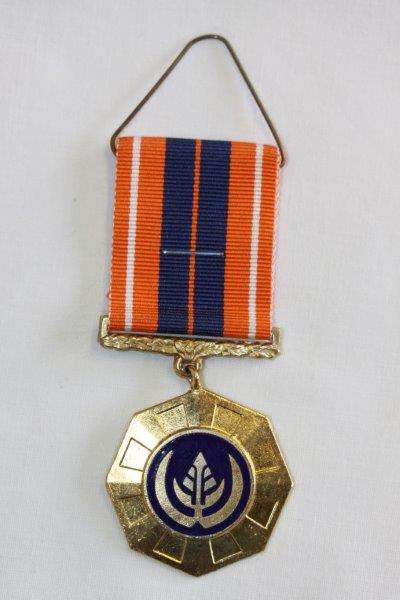 AN AWESOME VINTAGE SADF PRO PATRIA MEDAL WITH THE RIBBON IN EXCELLENT CONDITION