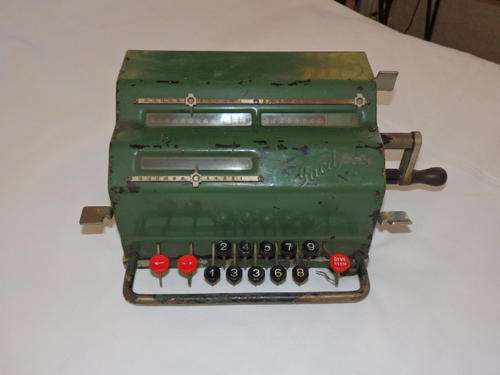 A MAGNIFICENT AND VERY RARE ANTIQUE (c1940's) FACIT ADDING MACHINE IN WORKING ORDER