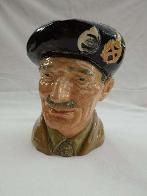 A SPECTACULAR AND QUITE RARE VINTAGE ROYAL DOULTON "MONTY" HAND PAINTED LARGE TOBY JUG