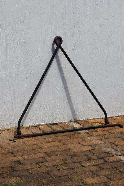 AWESOME FORGED A-FRAME FOR TOWING A VINTAGE TRACTOR OR LOCO OR IMPLEMENT!!! THIS IS AWESOME!!!!!!!!!