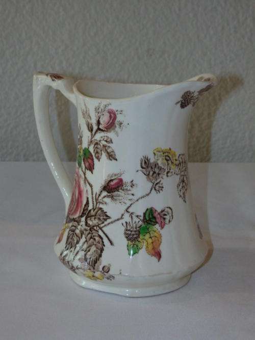 A STUNNING VINTAGE ALFRED MEAKIN "ROSALIE" SERIES LARGE MILK JUG - IDEAL FOR A CUSTARD JUG TOO