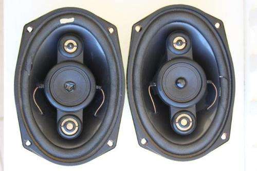 AN AWESOME PAIR OF KENWOOD MODEL KFC-6984 150W, 4 OHMS CAR SPEAKERS IN WORKING CONDITION